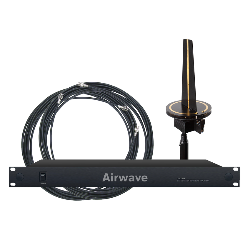 AT-RS6 | 6 Channel Wireless Microphone System with 6 Handhelds, and 6 Headsets with Body Packs