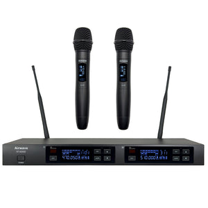 AT-6210D | 2 Channel Digital Wireless Handheld Microphone System