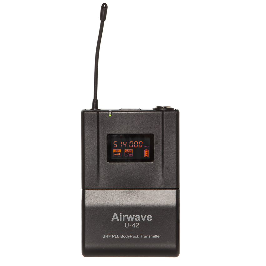 AT-4220 | 2 Channel Wireless Microphone System with Lavalieres