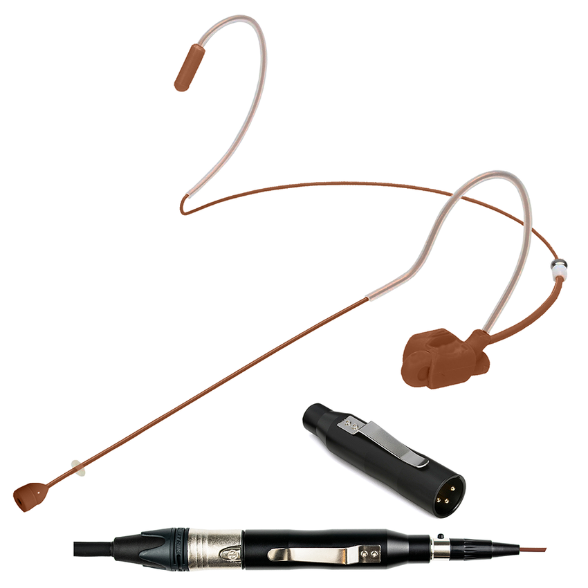 HSD-SLIMCLIP SYSTEM | Dual Ear Headset Microphone