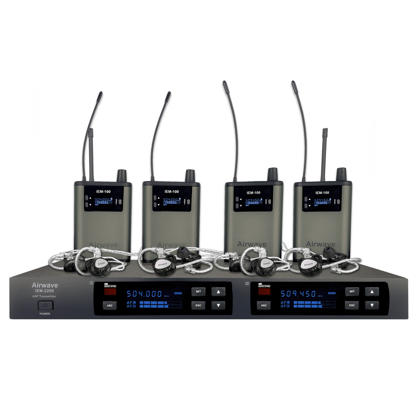 IEM-2200 Quad | In-Ear Monitoring System