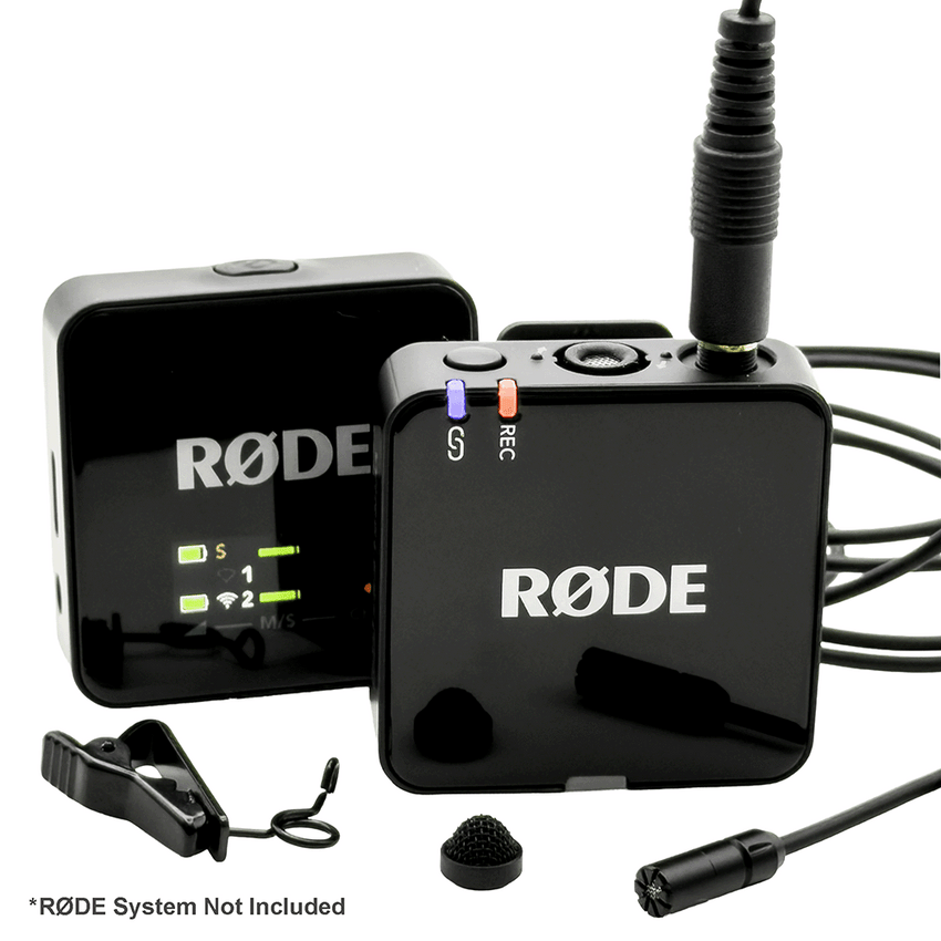 LAV-Slimline+ RD | Lavalier Mic for RØDE Microphone Systems