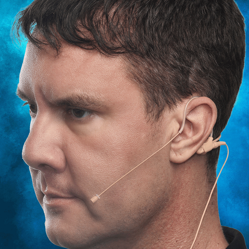 HSD-SLIMCLIP SYSTEM | Dual Ear Headset Microphone
