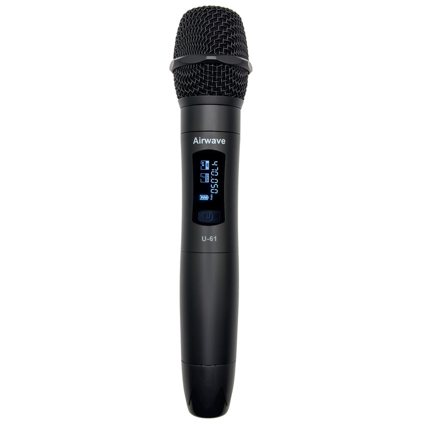 AT-6210D | 2 Channel Digital Wireless Handheld Microphone System