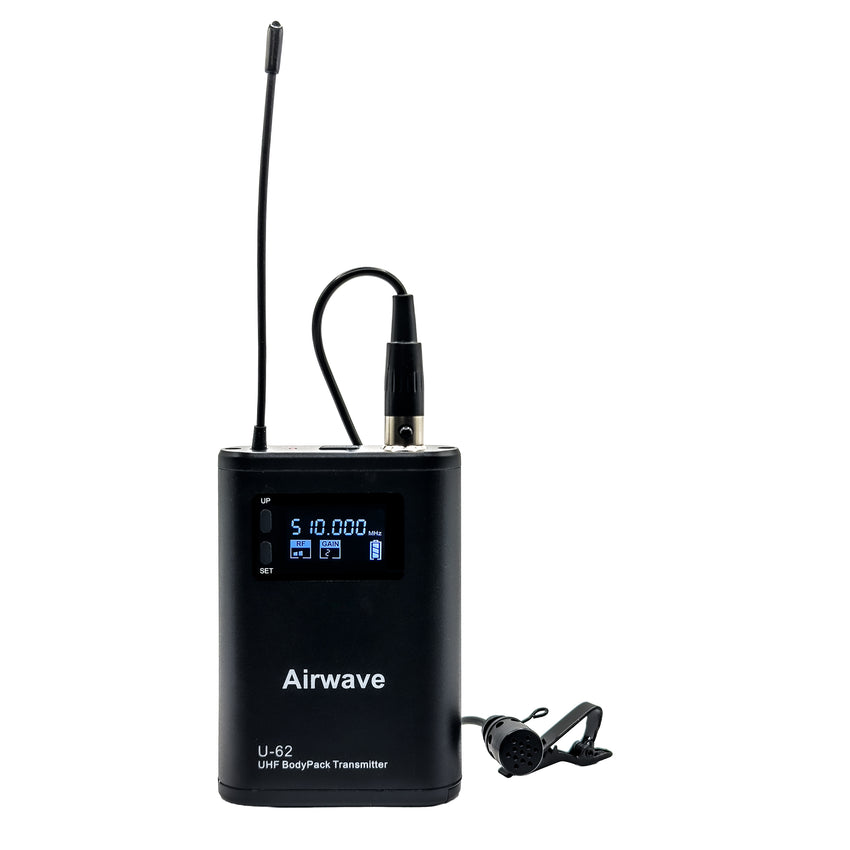 AT-RS10D | 10 Channel Digital Wireless Microphone System with 10 Handhelds, 10 Headsets, 10 Lavalier Mics, 10 Bodypacks