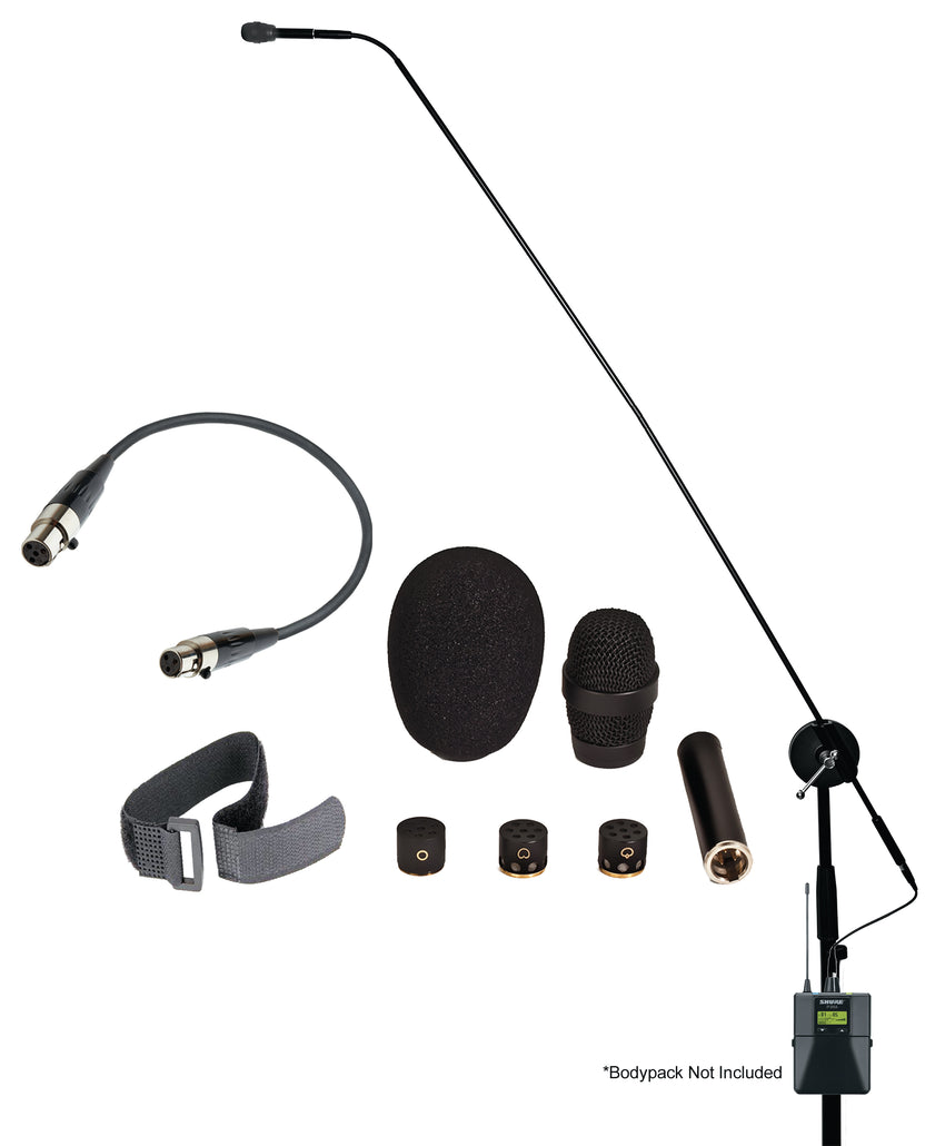 Airwave Technologies wireless microphone system handheld headset church school theater vocal sing sure audio technica