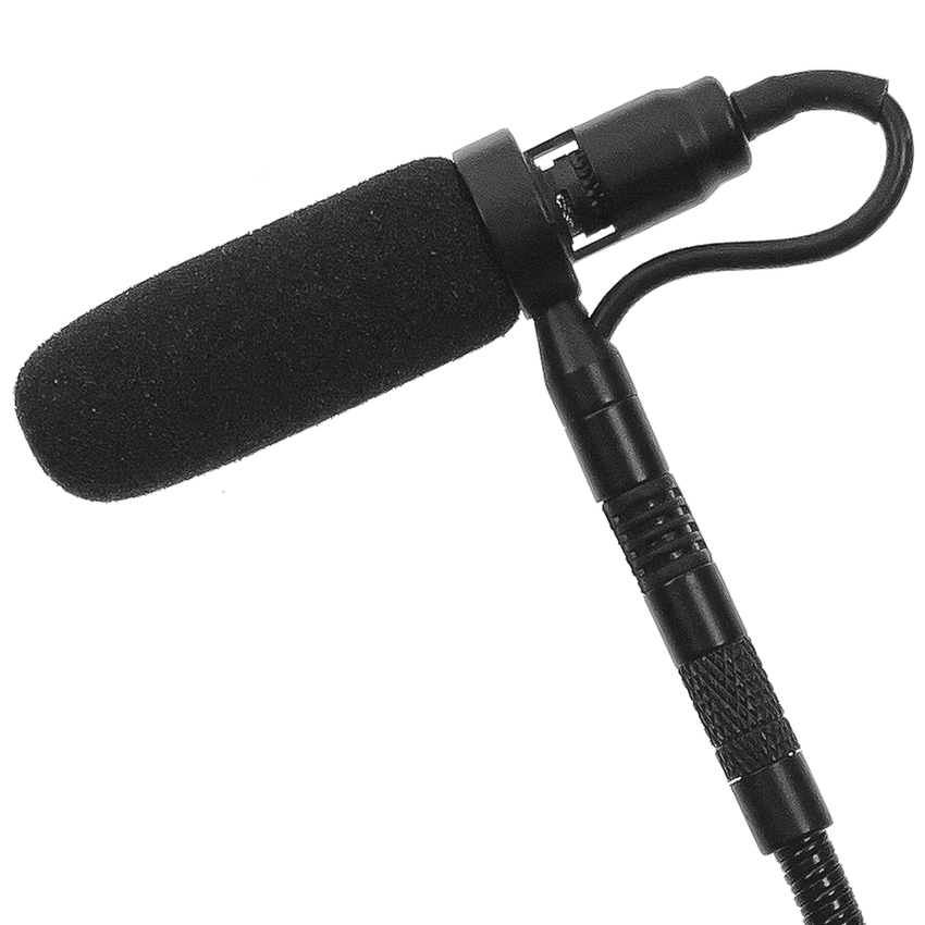 Instrument Microphone Gooseneck Mount clip Shure Audio Technica Sennheiser
