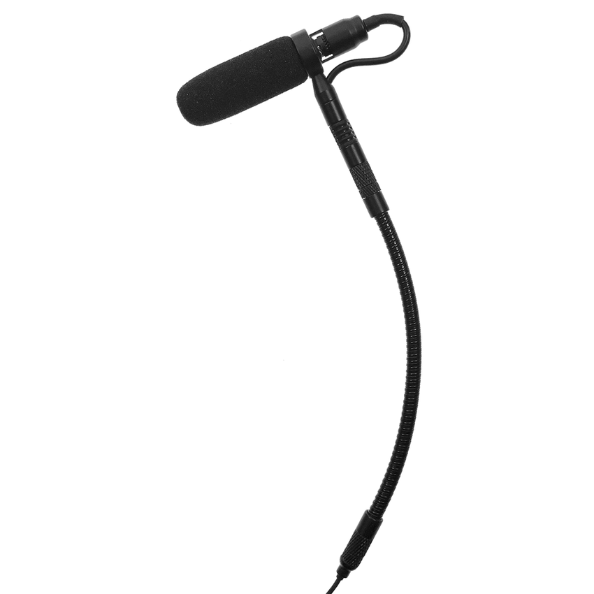 Instrument Microphone Gooseneck Mount clip Shure Audio Technica Sennheiser Recording