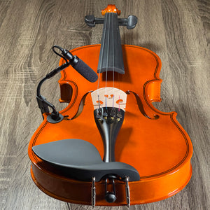 Instrument Microphone Gooseneck Mount clip Shure Audio Technica Sennheiser Recording Violin