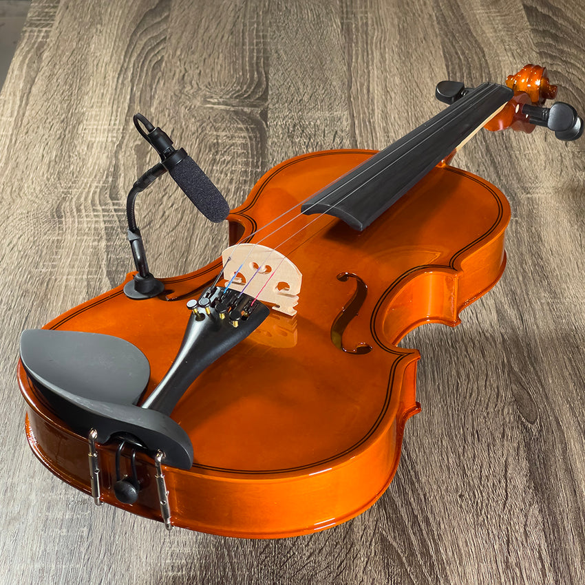 AT-INSTRUMENT / VIOLIN | Supercardioid Condenser Microphone with Gooseneck and Specialized Mount for Violin