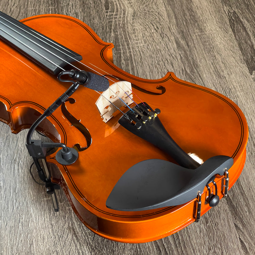 AT-INSTRUMENT / VIOLIN | Supercardioid Condenser Microphone with Gooseneck and Specialized Mount for Violin