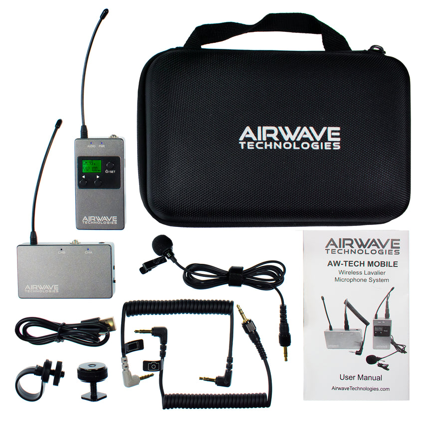 Wireless Microphone System for Cameras Video Youtube content creators Etsy Camera video lavalier 