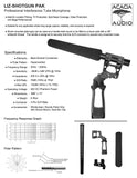 LIZ-SHOTGUN PAK by Acacia Audio | Hypercardioid Condenser Microphone with Grip