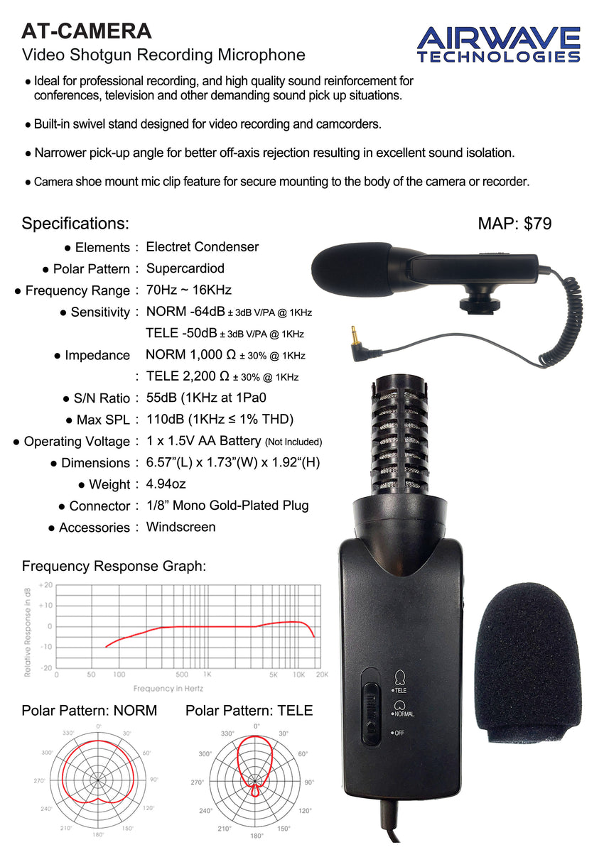 Wireless Microphone System for Cameras Video Youtube content creator Etsy Camera video Shotgun 